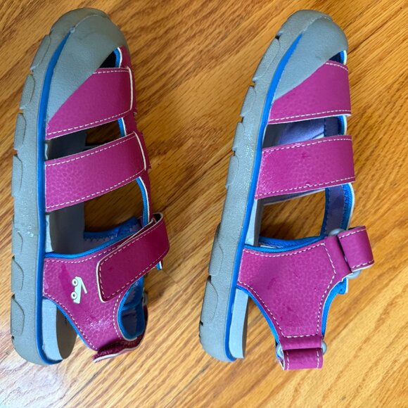 See Kai Run Wilder Shoes Berry Size 3 - Picture 4 of 5